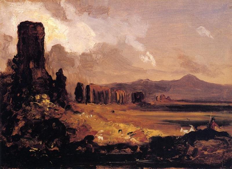 Thomas Cole Campagna di Roma oil painting image